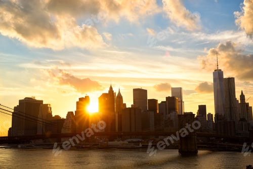 Preview: Manhattan at sunset
