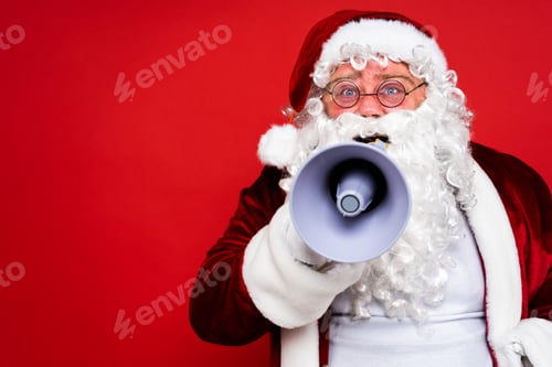Preview: Funny Santa Claus portrait