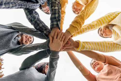 Preview: Team Hands Empathy Trust Partner partnership grow connect business partner and connection