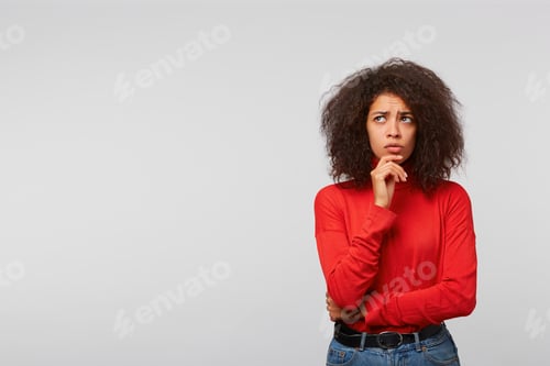 Preview: Pretty african american girl beautiful woman