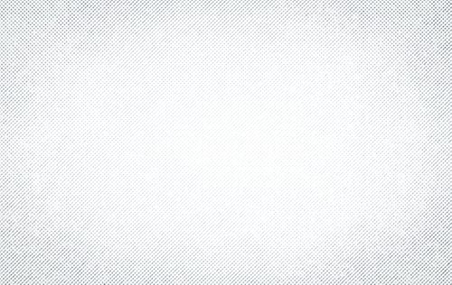 Preview: White halftone background, gray grungy dotted frame on white, copy space