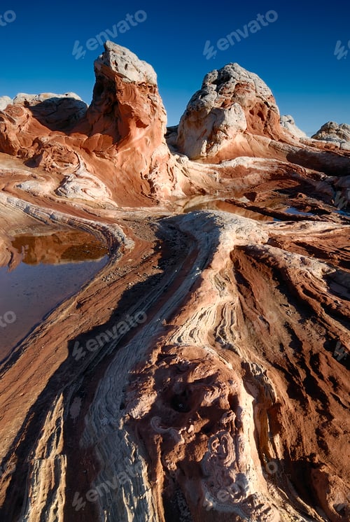 Preview: Rock formation at White Pocket, Coyote Buttes South