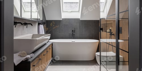 Preview: Stylish interior of bathroom