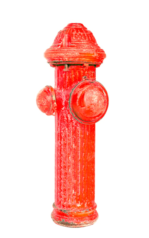 Preview: Fire Hydrant isolated on white