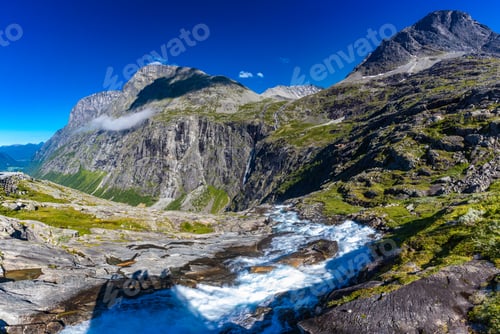 Preview: Trollstigen or Trolls Path is a serpentine mountain road in Norway