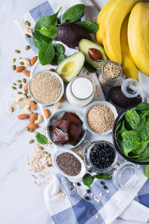 Preview: Food rich in magnesium, healthy eating and dieting