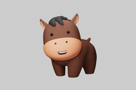 Preview: Stylized Pony Character