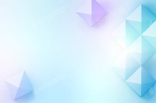 Preview: Geometric paper craft design background