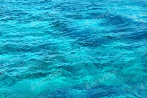 Preview: Transparent blue sea water