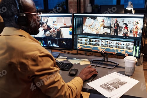 Preview: Colorist working with editing software