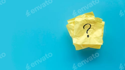 Preview: Questions and answers concept QnA.