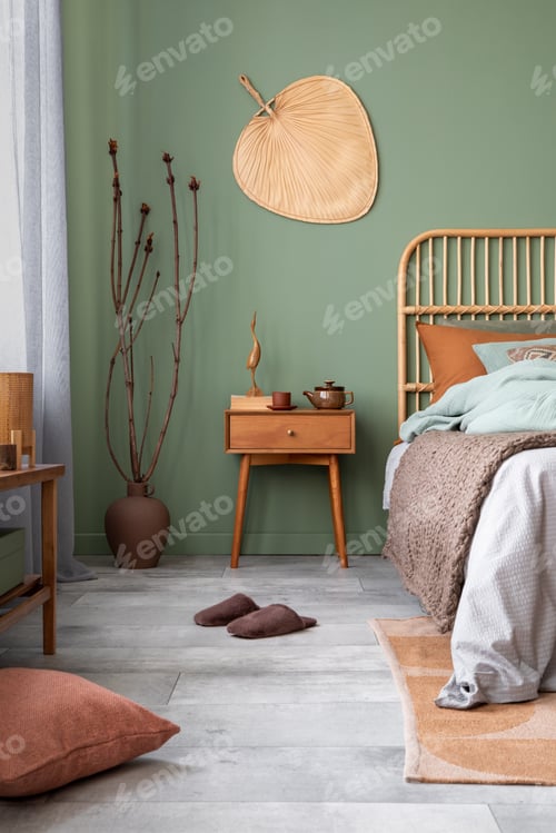 Preview: Elegant bedroom interior design