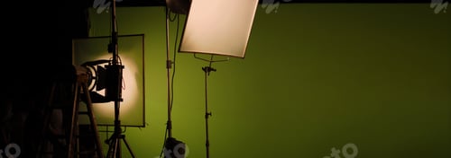 Preview: Film light for video production camera in studio set or Use as studio photo shoot light