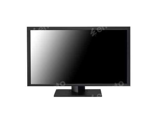 Preview: Monitor on white background