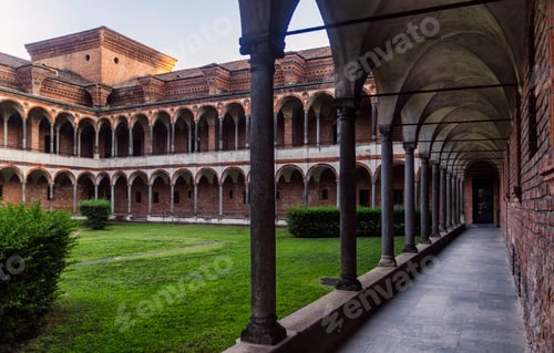 Preview: Cloister of the University of Milan