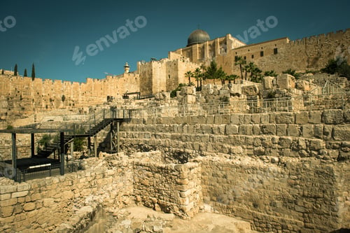 Preview: Ruins of the Ophel walls, Jerusalem