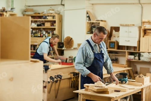 Preview: Carpenters in Work shop