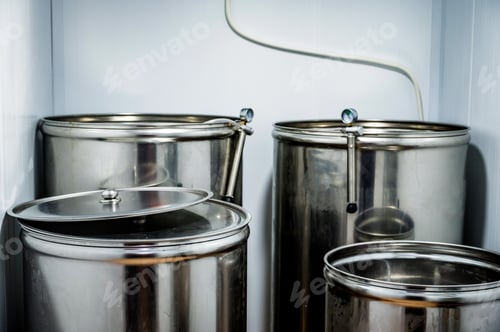 Preview: View of four Wine Tanks