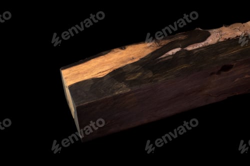 Preview: Logs of Ebony exotic wooded beautiful pattern