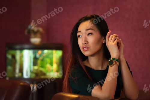 Preview: Asian Woman Indoors