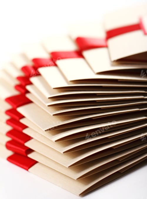 Preview: Gift envelopes with red bow