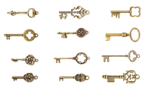 Preview: Set of vintage keys