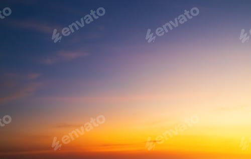 Preview: Sky sunset evening background