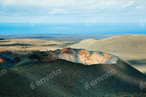 Preview: Volcano of Lanzarote Island, Spain