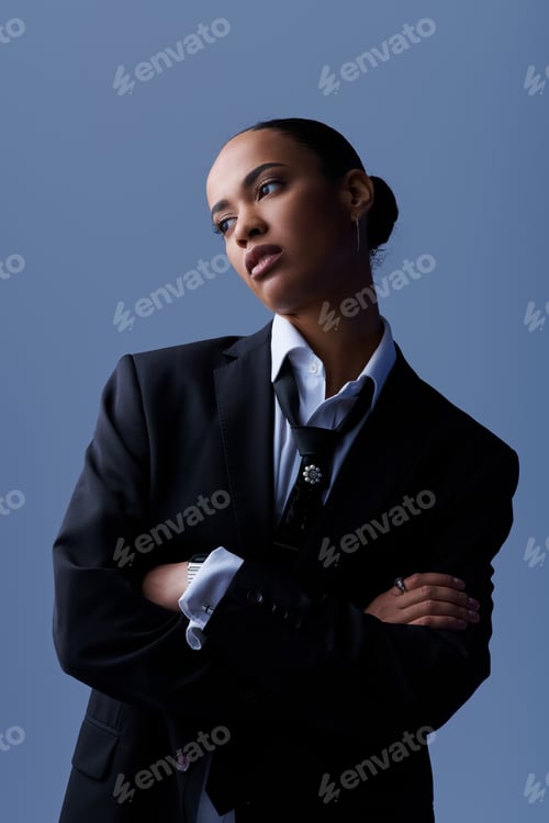 Preview: The power pose of a stylish executive