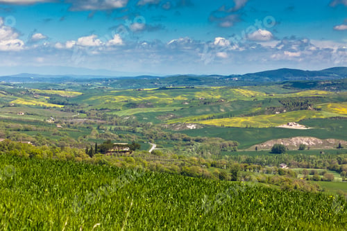 Preview: Outdoor Tuscan Hills Landscape