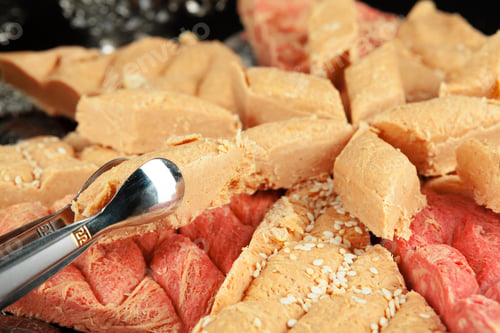 Preview: Plate with halva