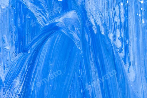 Preview: Abstract flow of liquid paints in mix