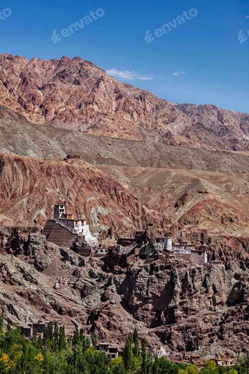 Preview: Basgo monastery. Ladakh, India