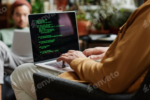 Preview: Mature professional IT engineer developing new software