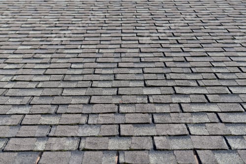 Preview: Roof surface of the house. Roof covering on a private house.