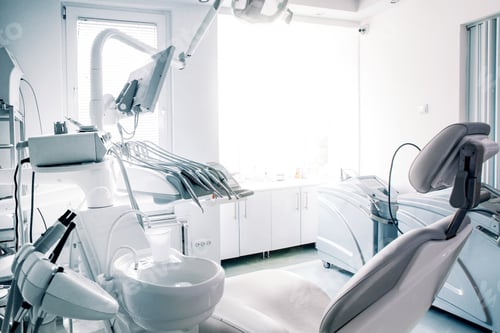 Preview: Dental instruments and tools in a dentists office