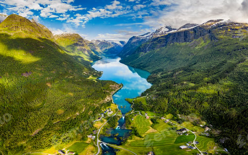 Preview: lovatnet lake Beautiful Nature Norway.