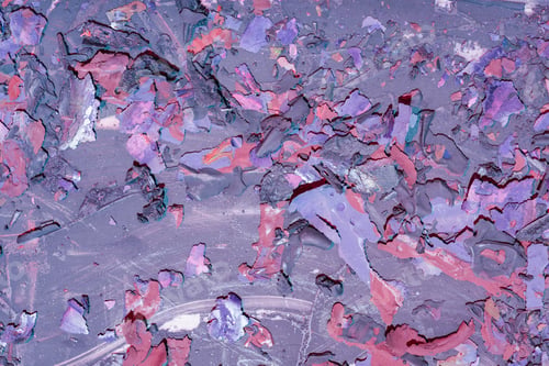 Preview: Destroyed Texture- Old Acrylic Paint. Crackle Surface- Abstract Pattern