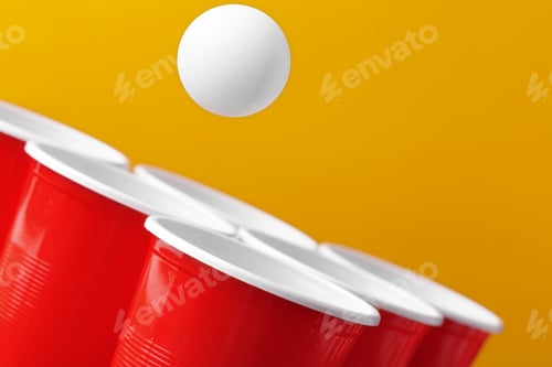 Preview: College party sport - beer pong
