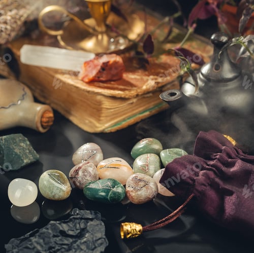 Preview: Magic Tools for Divination Ritual on the Table