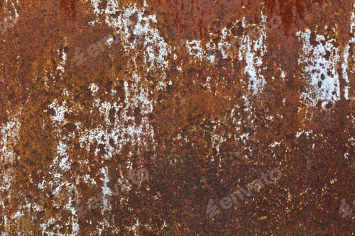 Preview: Metal texture with blue paint and rust metal background texture