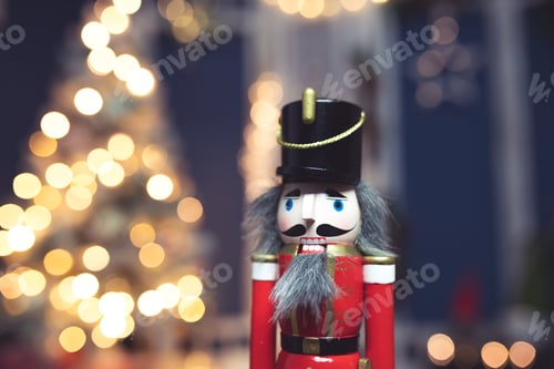 Preview: Nutcracker with holiday lighting background