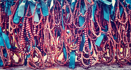 Preview: Old wooden rosaries.