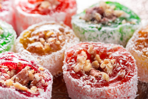 Preview: Turkish delight close up