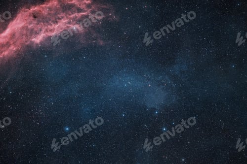 Preview: Beautiful starry sky wallpaper. Deep space background with stars