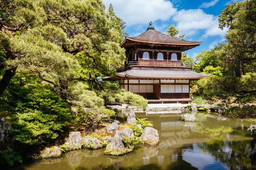 Preview: Silver Pavillion Ginkakuji Temple Kyoto Japan
