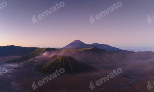 Preview: Nature landscape background in Java island, Indonesia