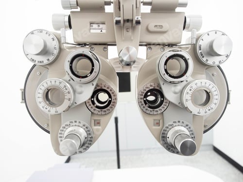 Preview: eye doctor exam optometry person doctor eyesight patient care test optical vision health medicine s