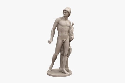 Preview: Diomedes, King of Argos, Marble Statue