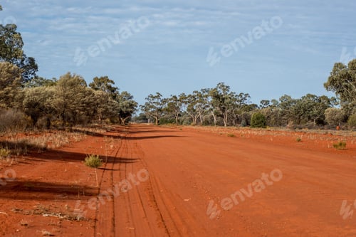 Preview: Red soil of Australian Outback. Gundabooka NP